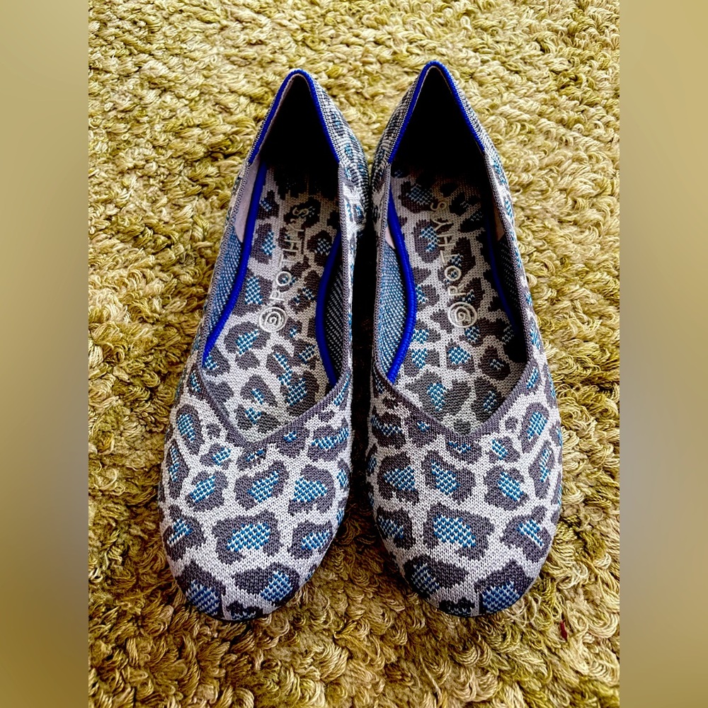 Rothy’s Grey Spot Flats, 10